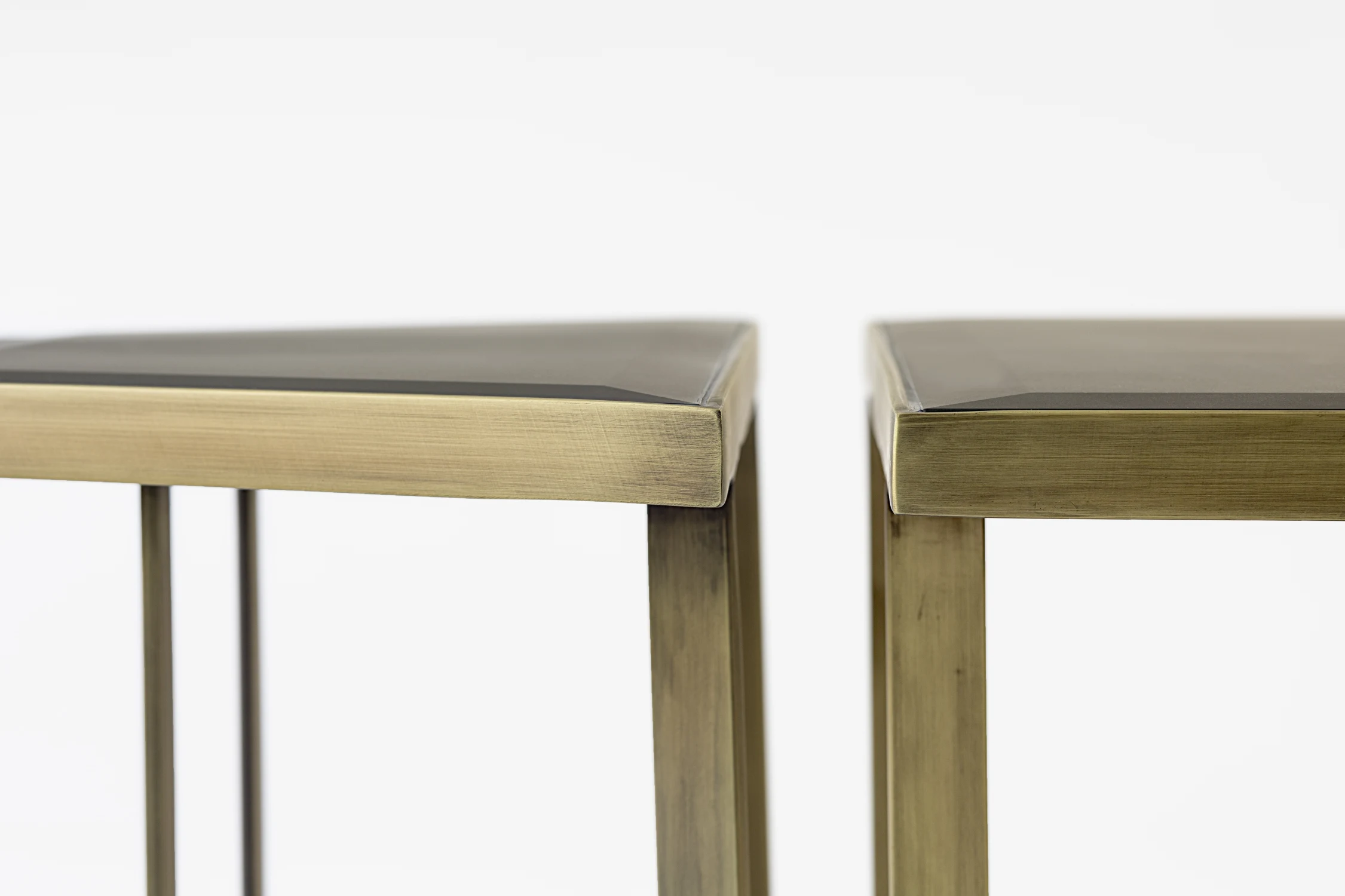 module, table, gold, coffee table
