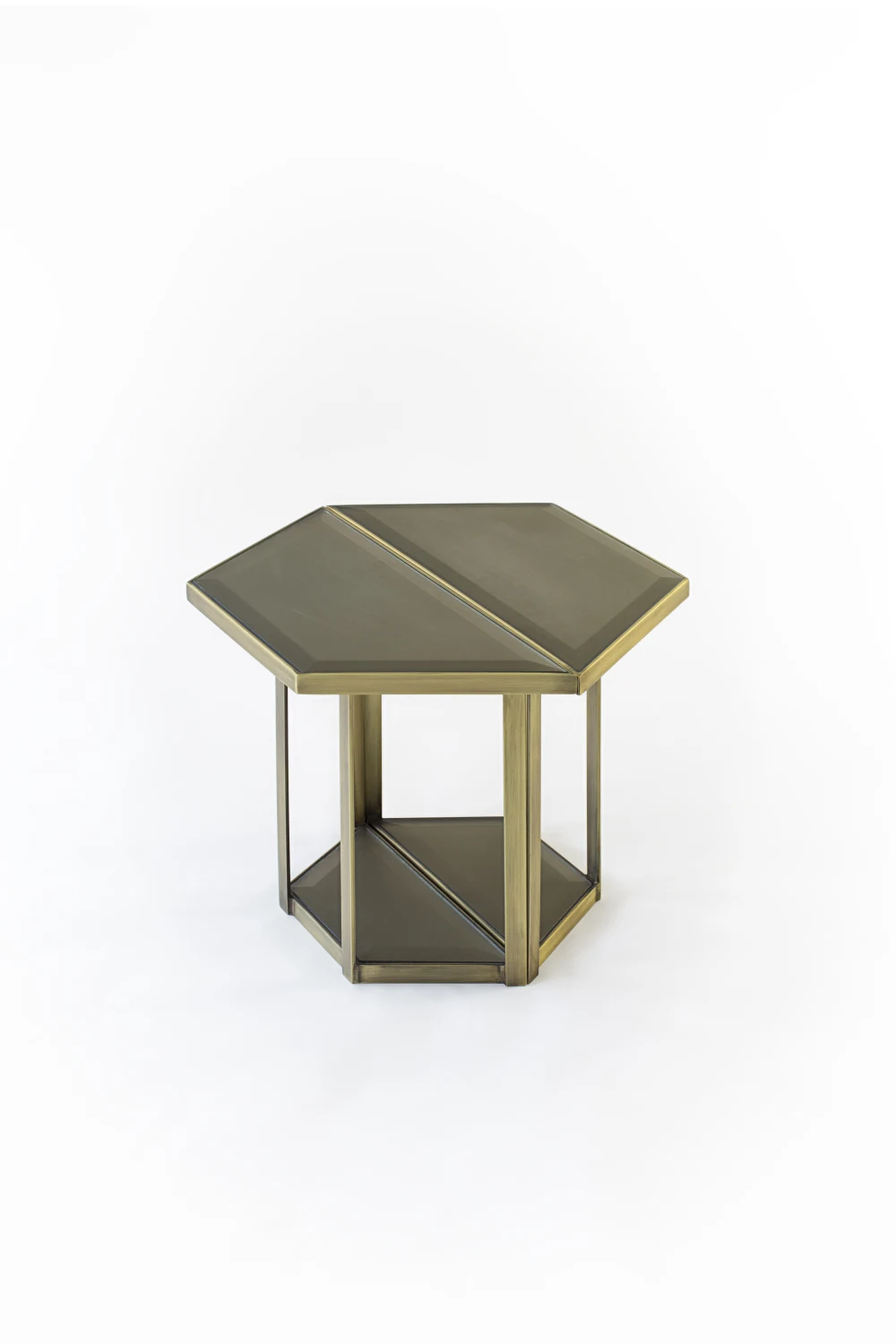module, table, gold, coffee table