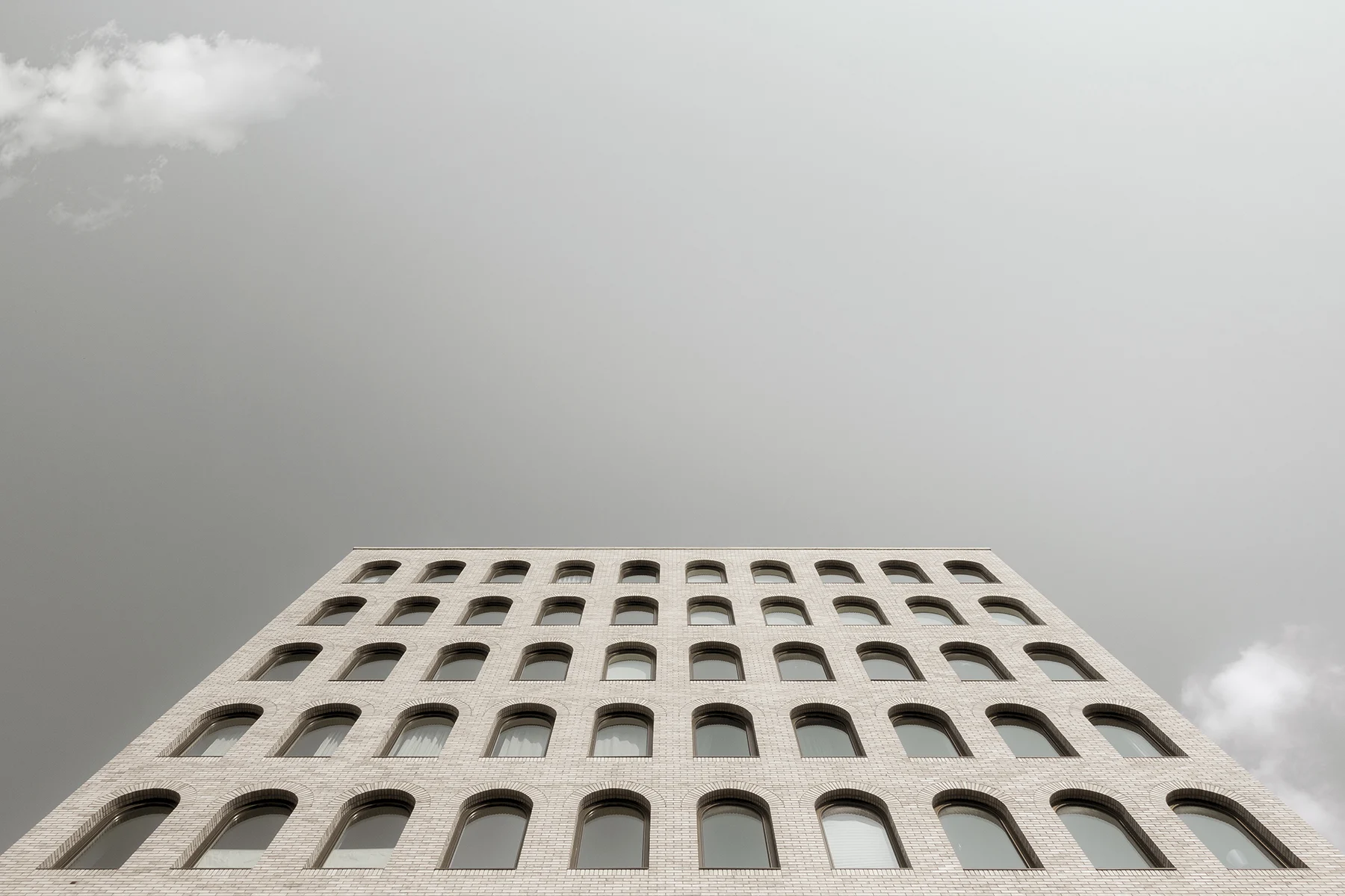 sky, windows, arches