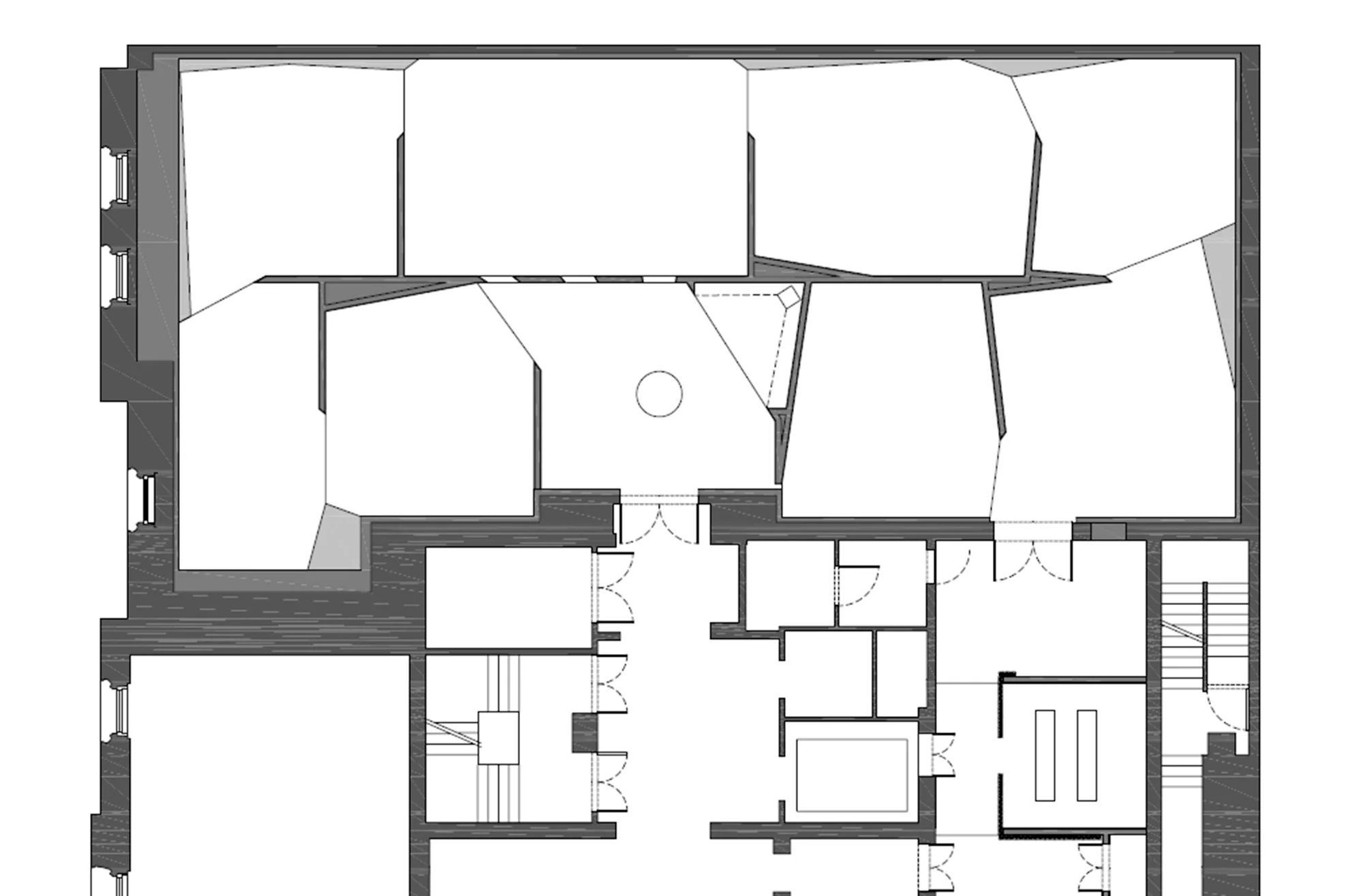 jewish museum, floor plan, russian jewish theater