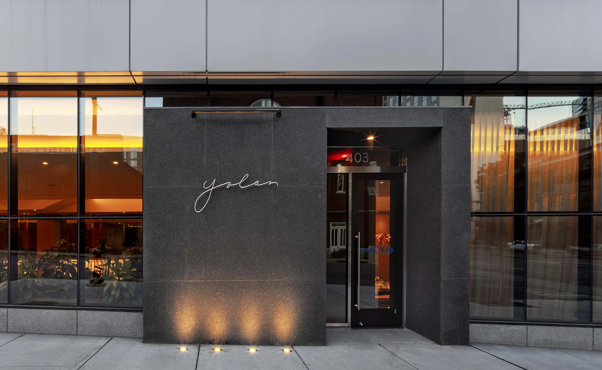 Yolan, Exterior, street view, window, stone, lighting, entrance