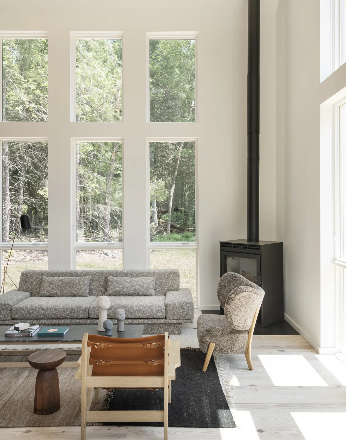 living room, light, fireplace, neutral