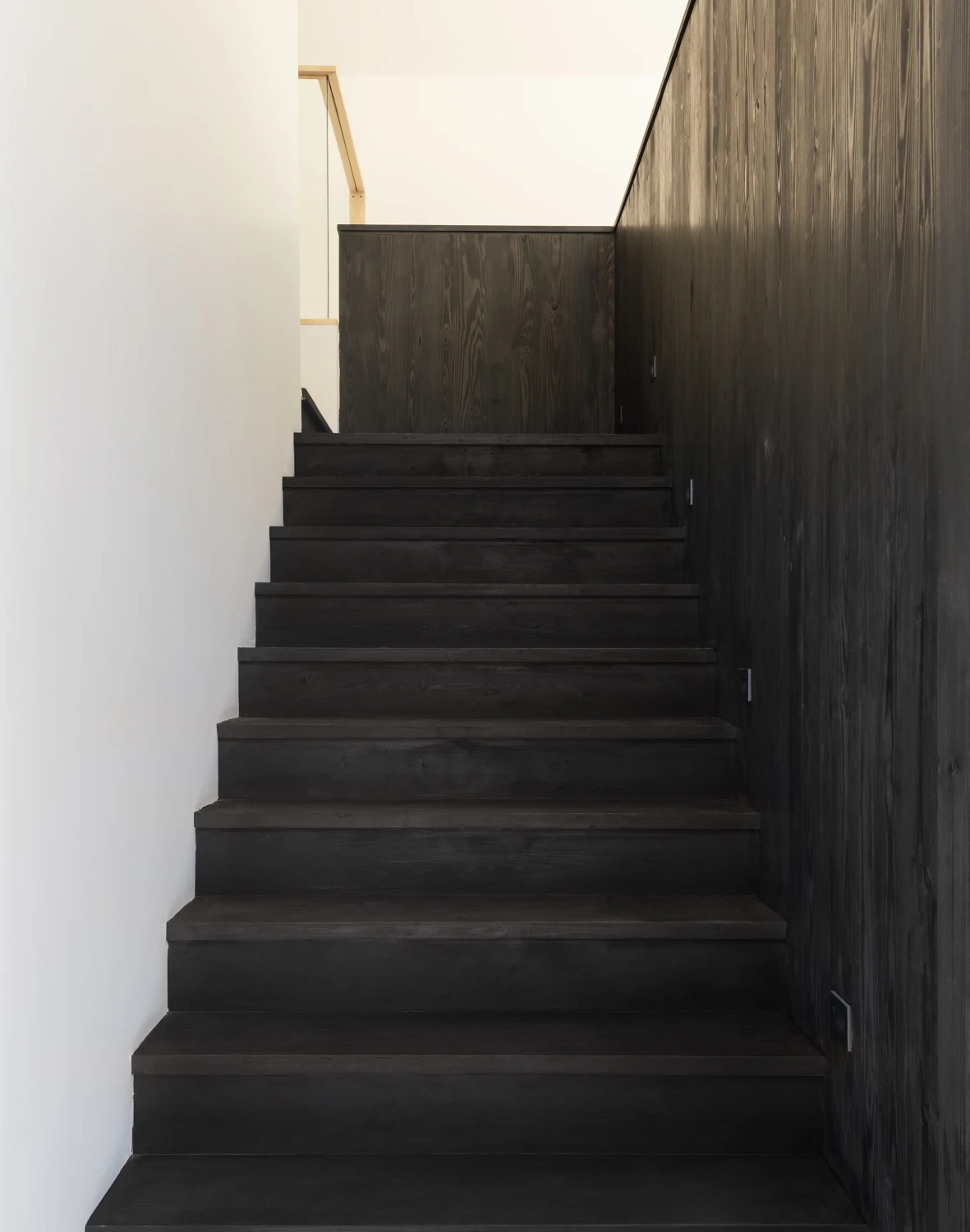 stairs, dark wood