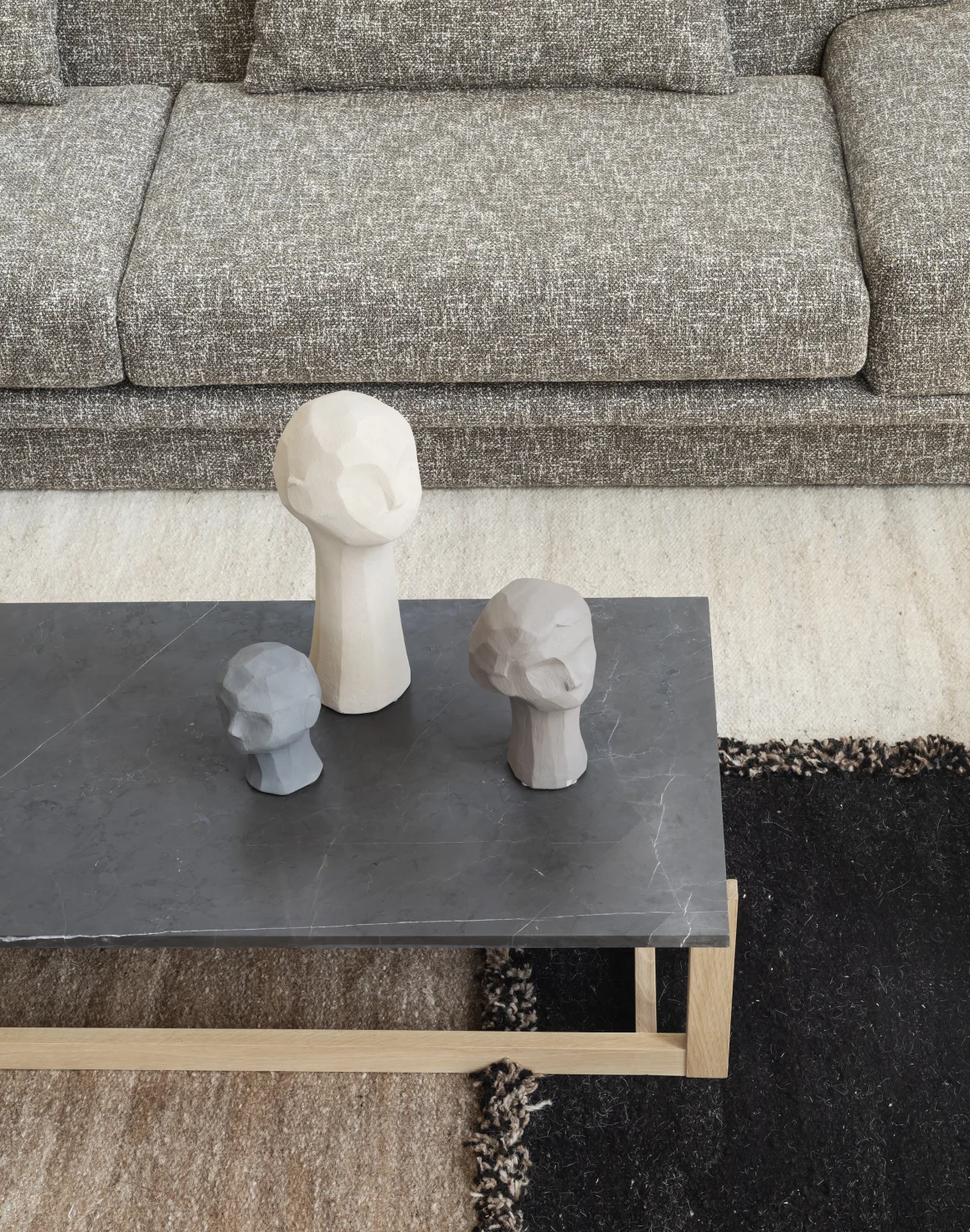 sculpture, art, coffee table
