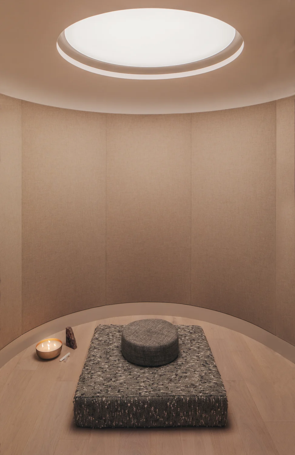 meditation, cushions, circles