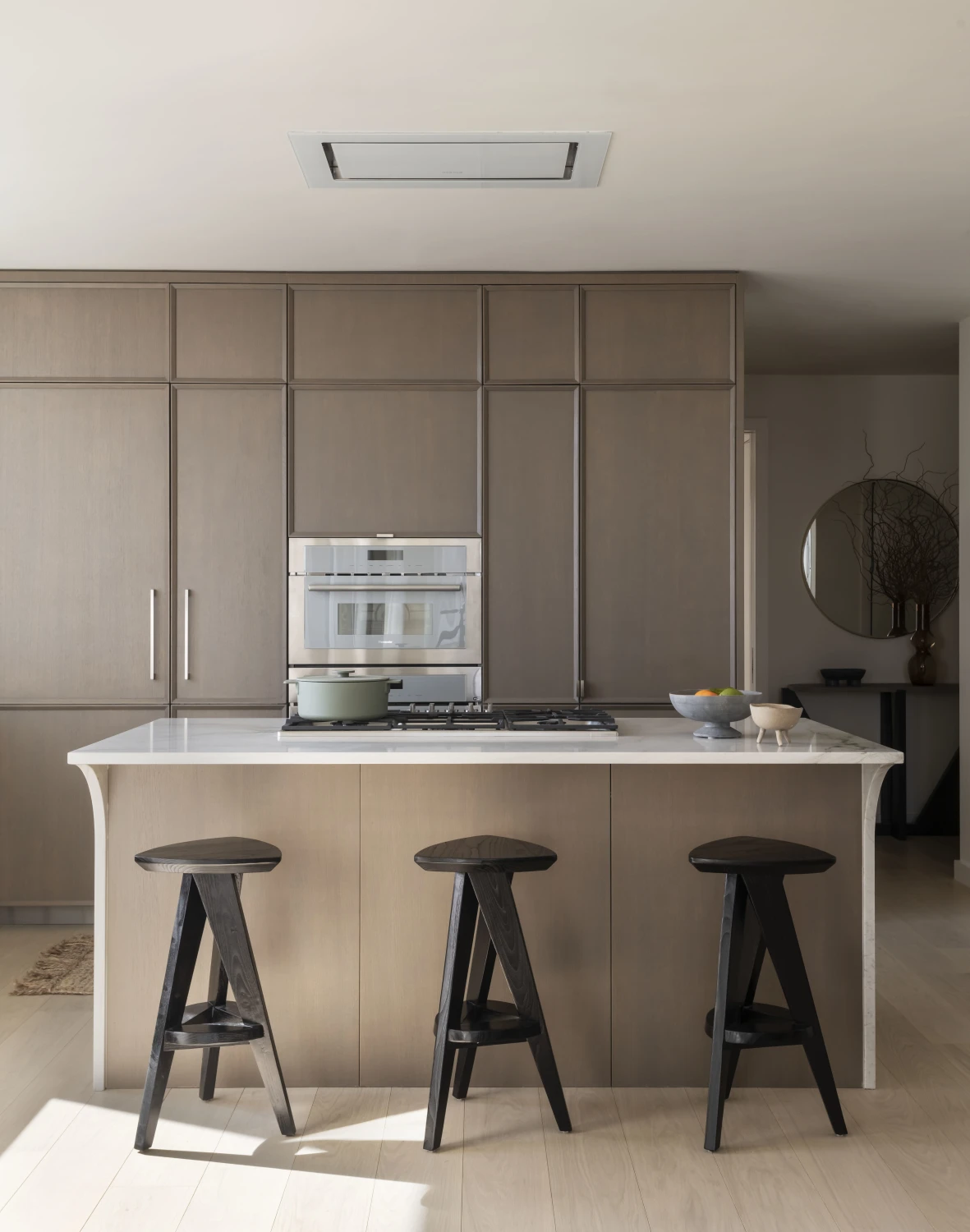 kitchen, marble, stool, bar, wood