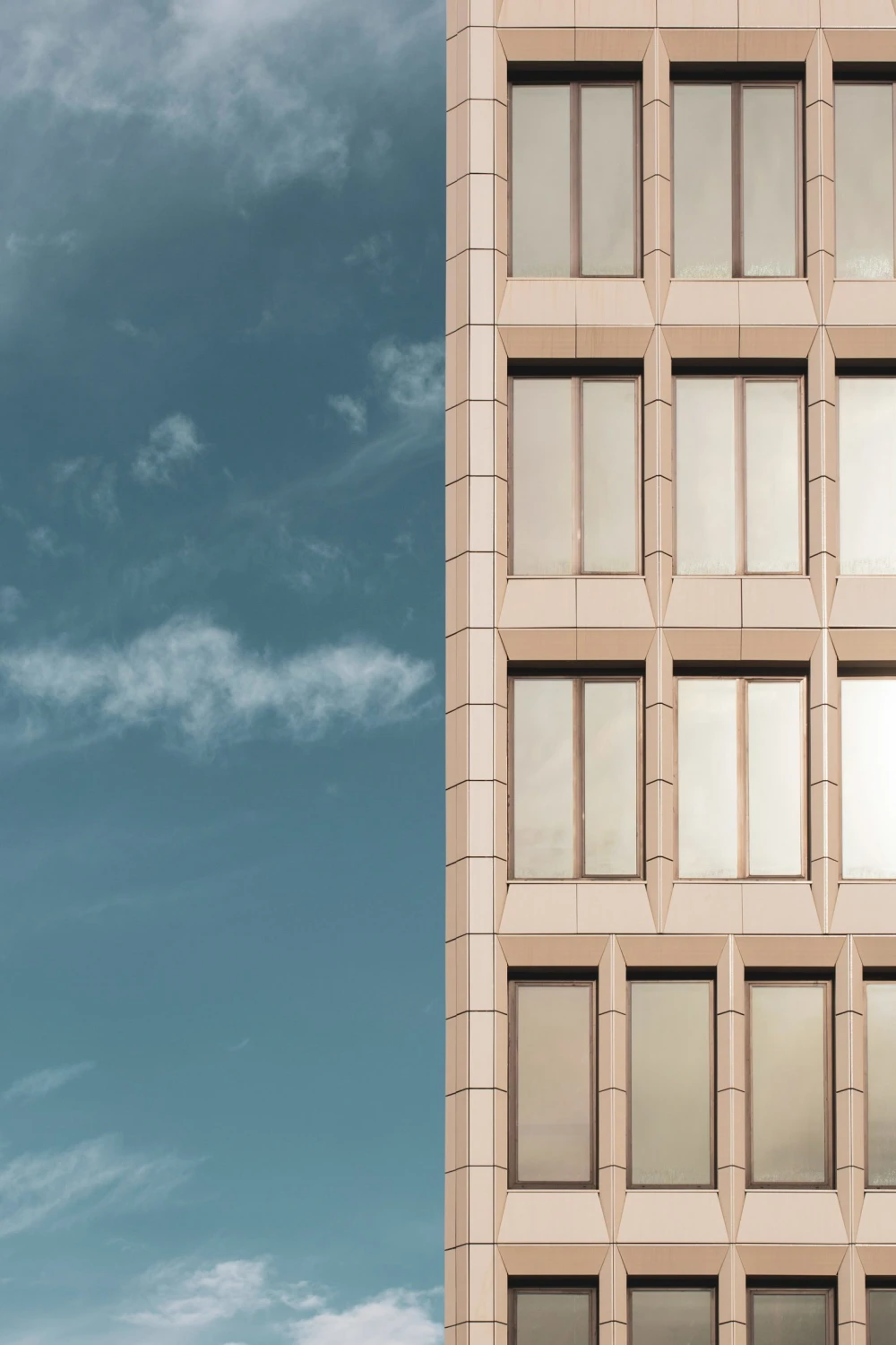 exterior, apartment building, street view, terra cotta, condos