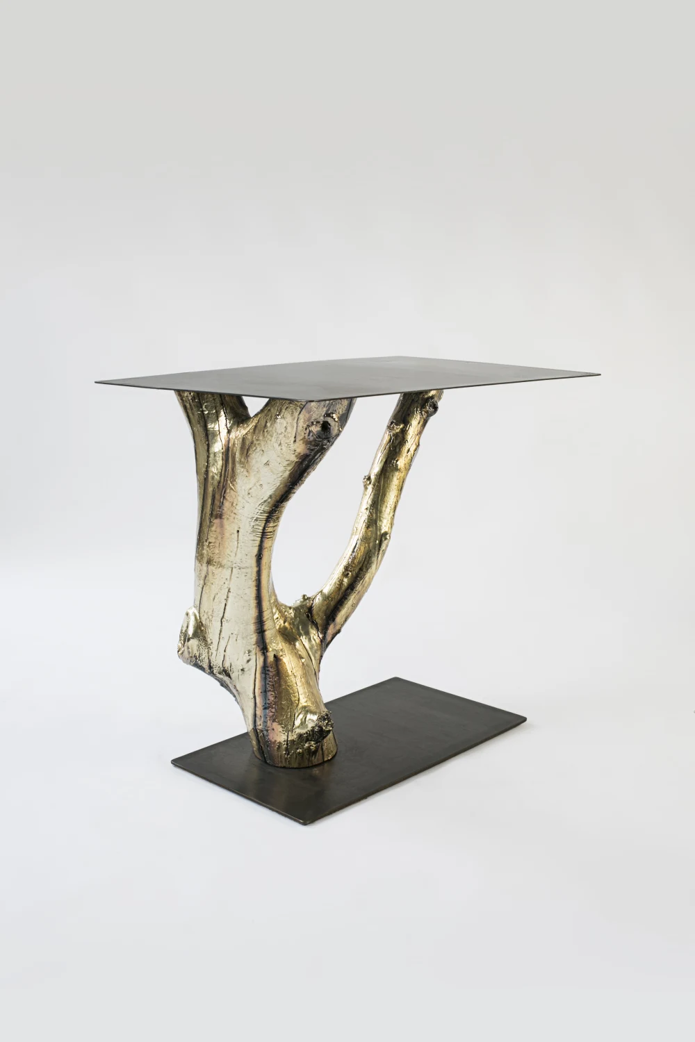 TREE, BRASS, BLACK, TREE, PLATED, TABLE