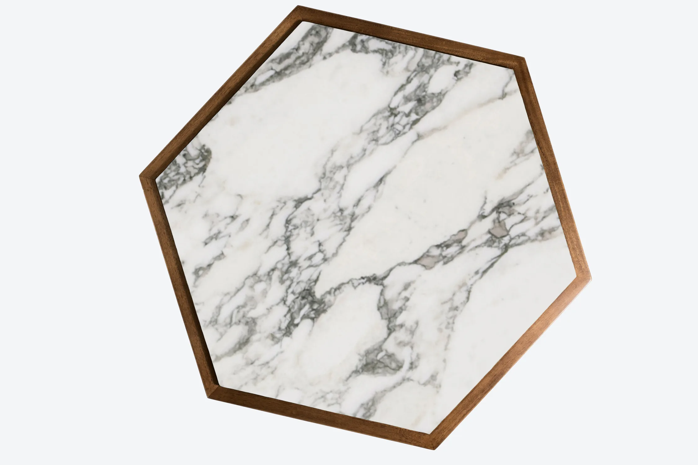TOP, WOOD, MARBLE, HEXAGON, ARCH