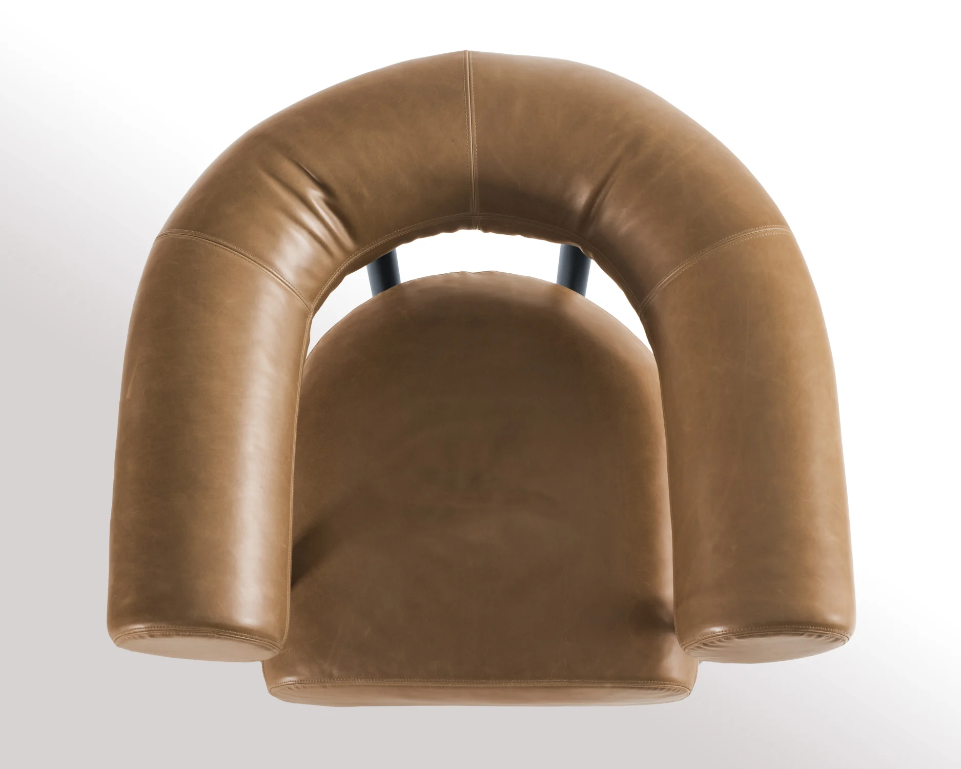 TOP, LEATHER, WOOD,  DOWEL, CUSHIONS
