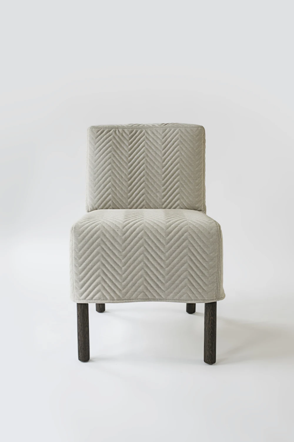 SIDE CHAIR, FRONT, QUILTED