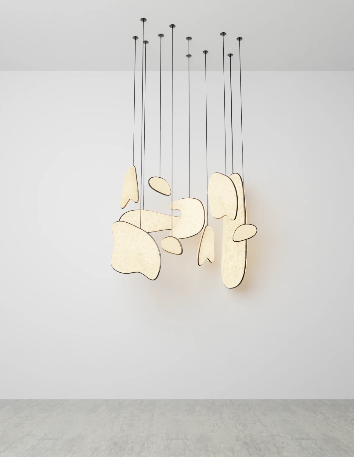 PENDANTS, GROUP, ORGANIC