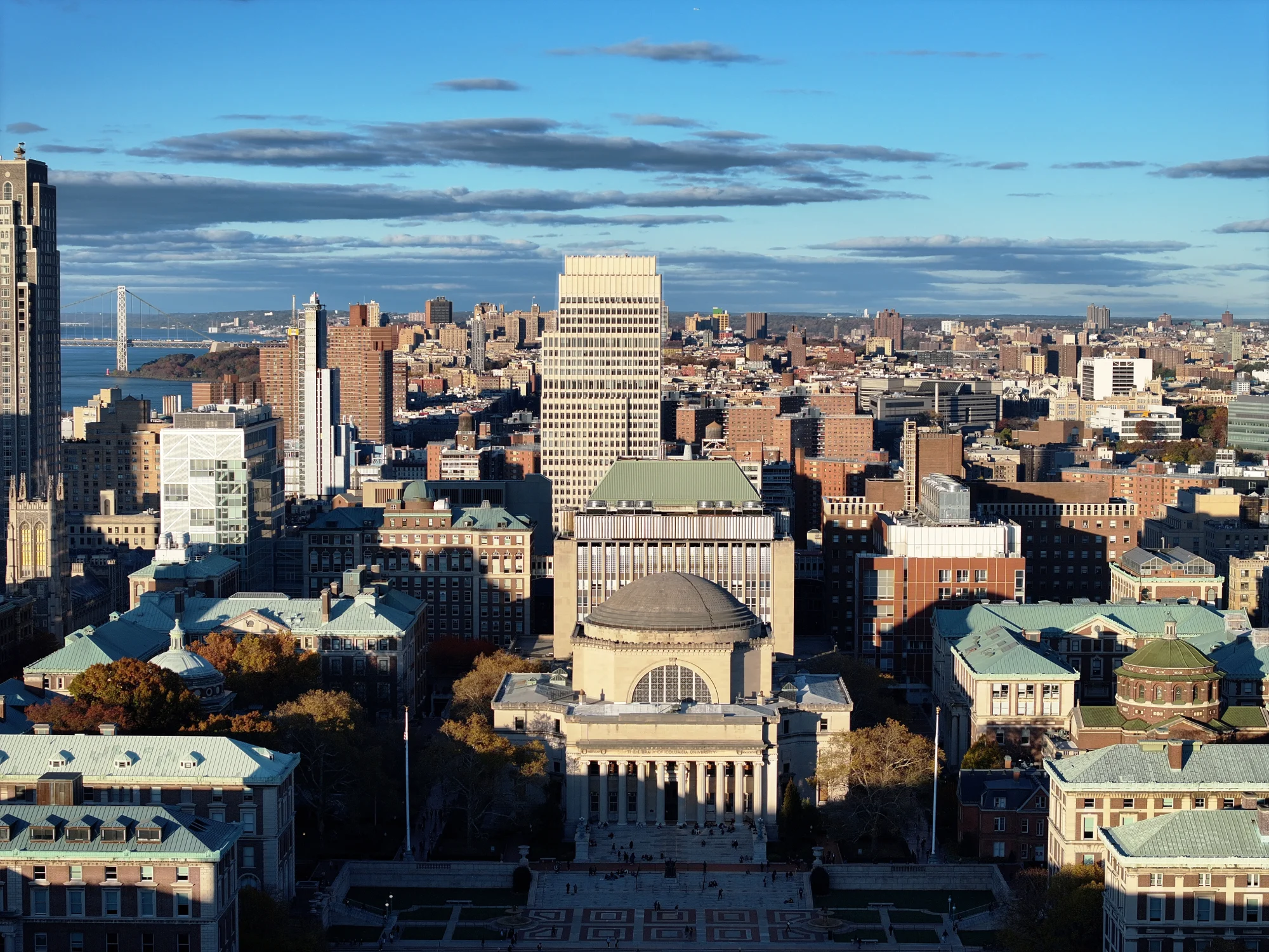 City view, buildings