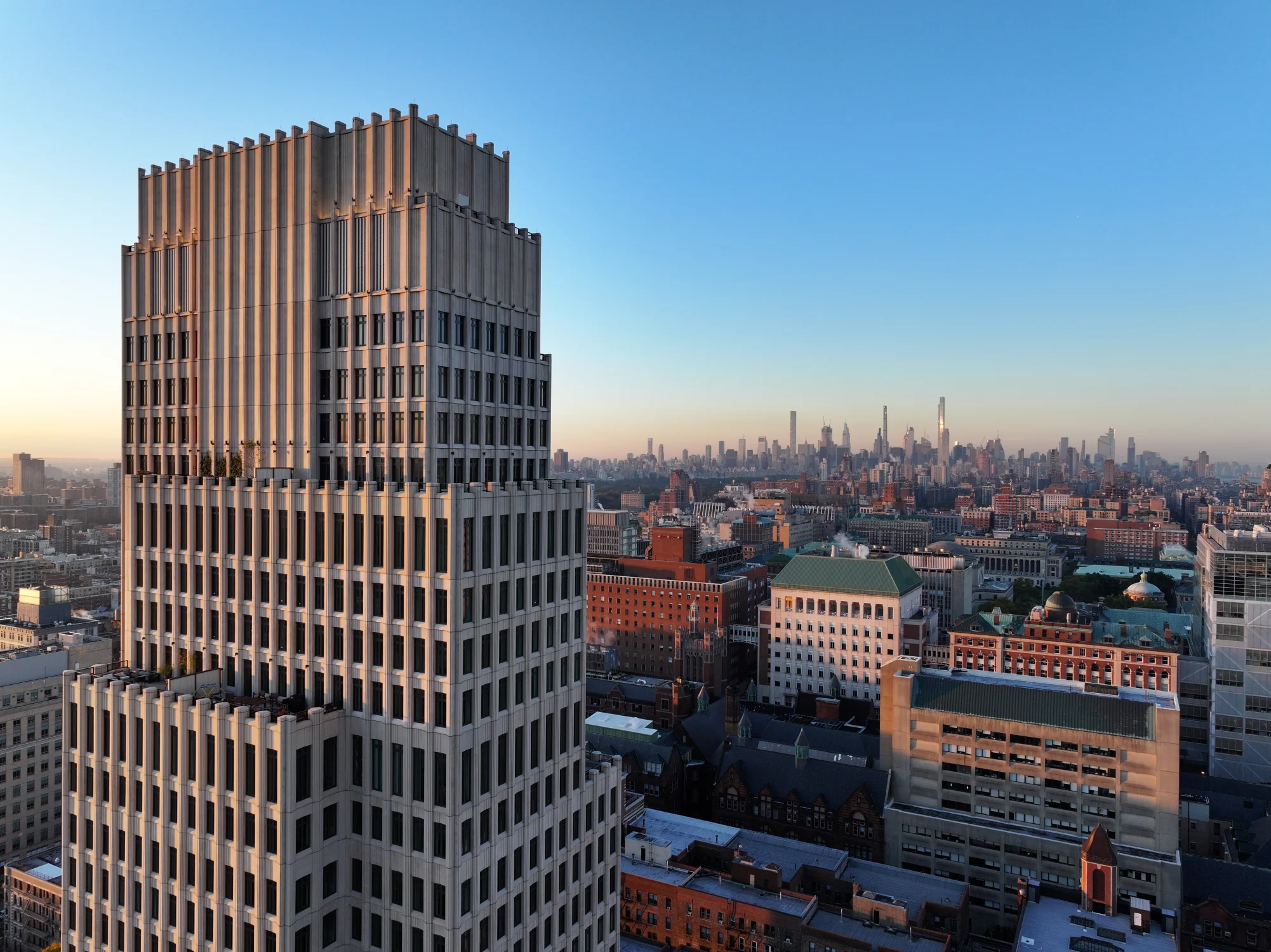 Terraces, linearity, windows, skyline, modern