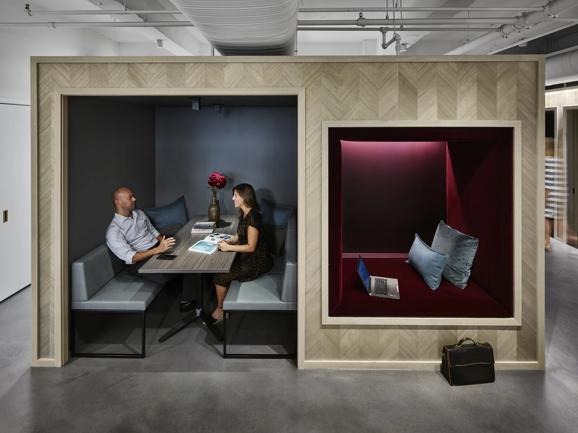 x corcoran chelsea   seating area
