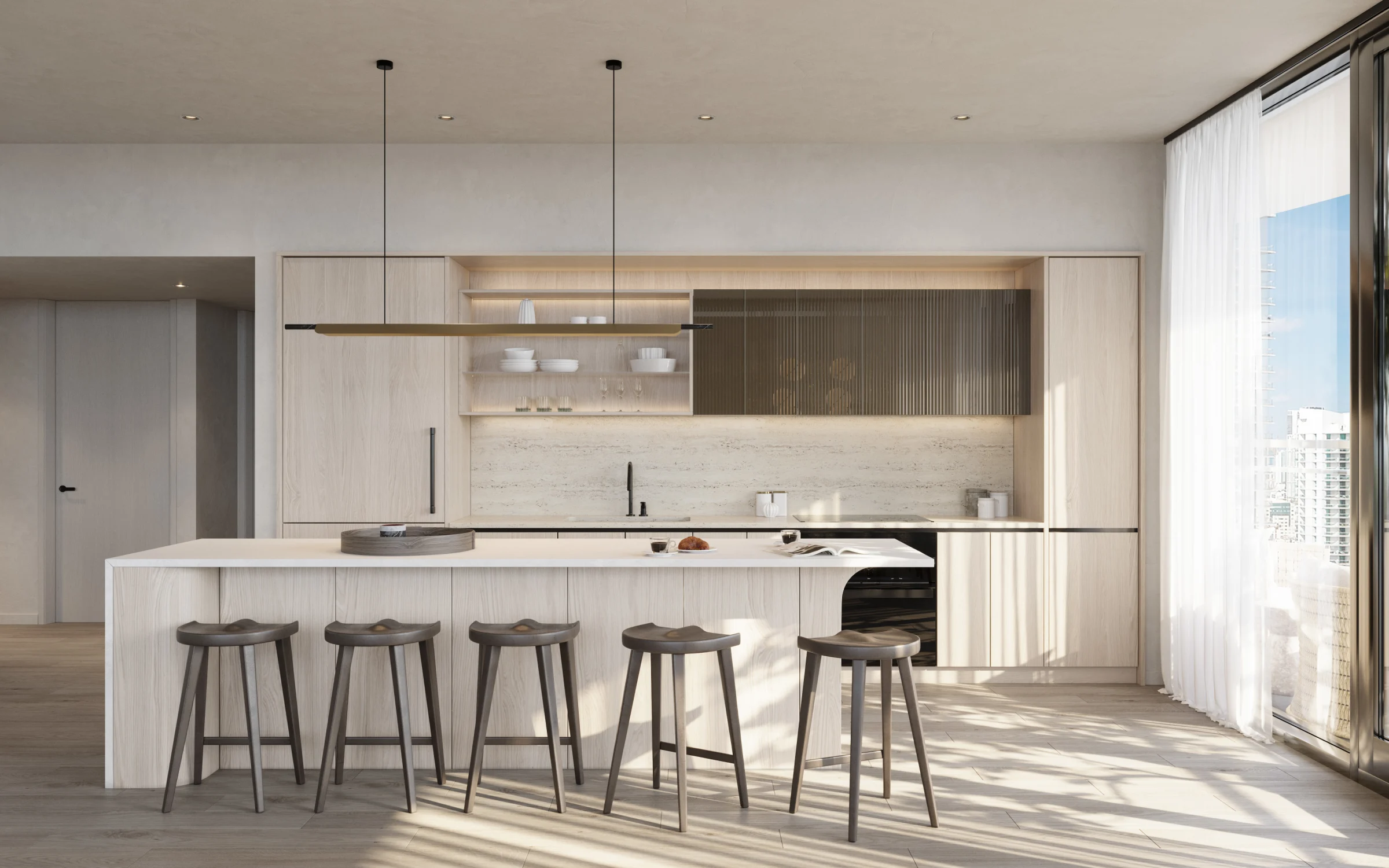 penthouse kitchen delivery