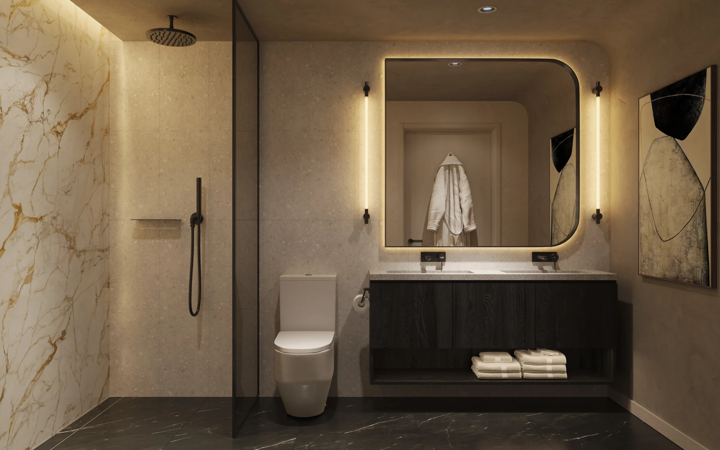 penthouse bathroom delivery