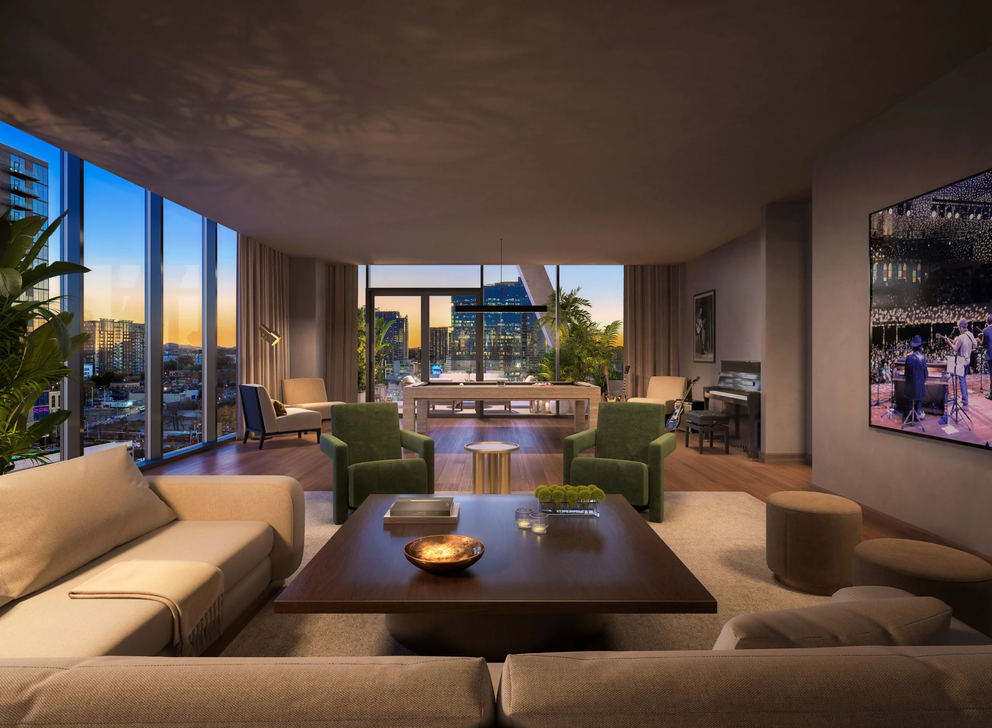 282 edition nashville resi amenity game room 13