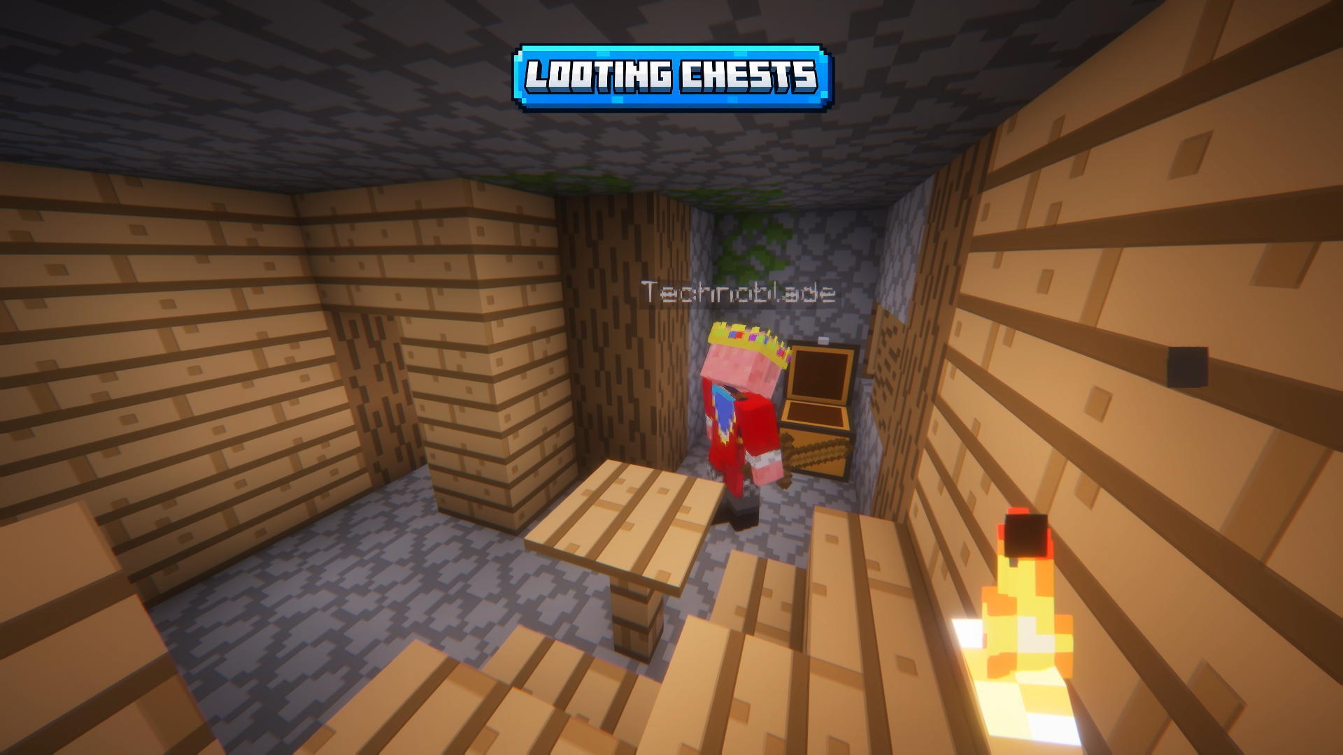 Looting Chests