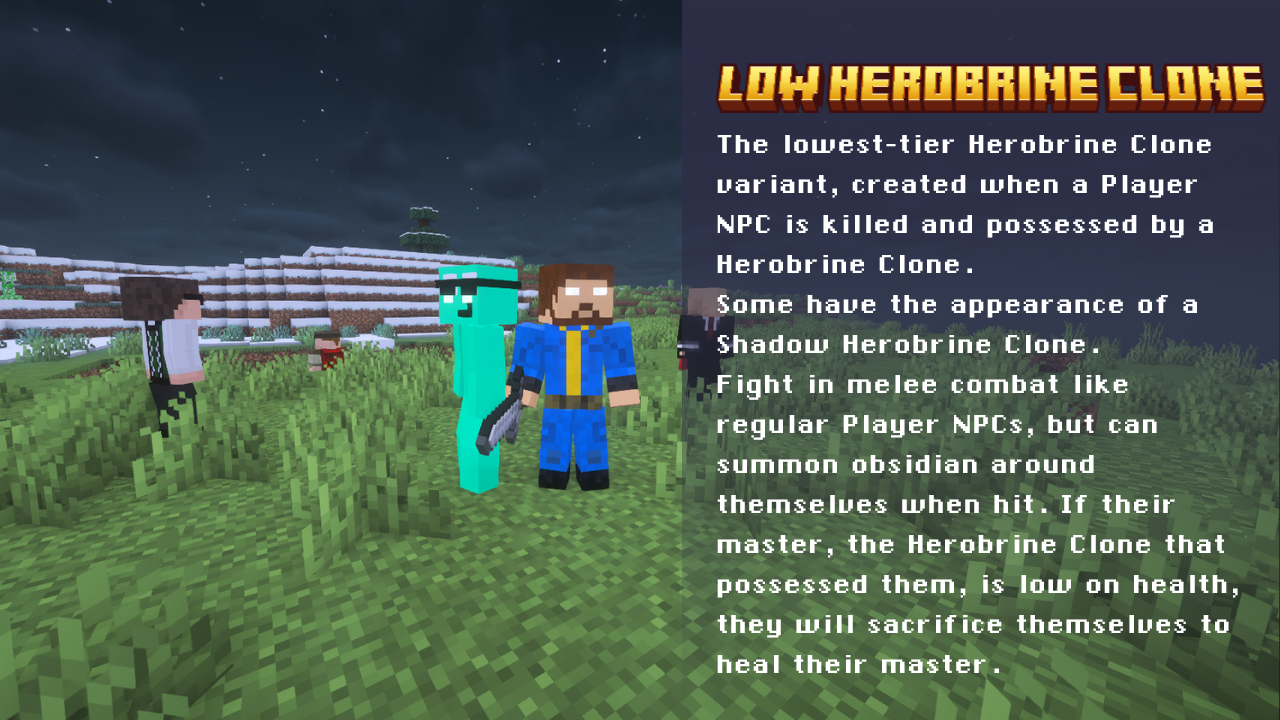 Low Herobrine Clone