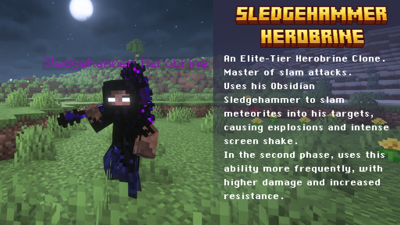 Sledgehammer Herobrine