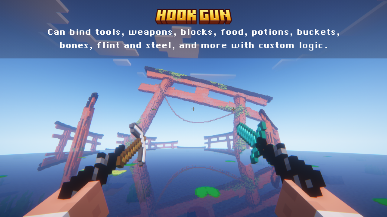 Hook gun