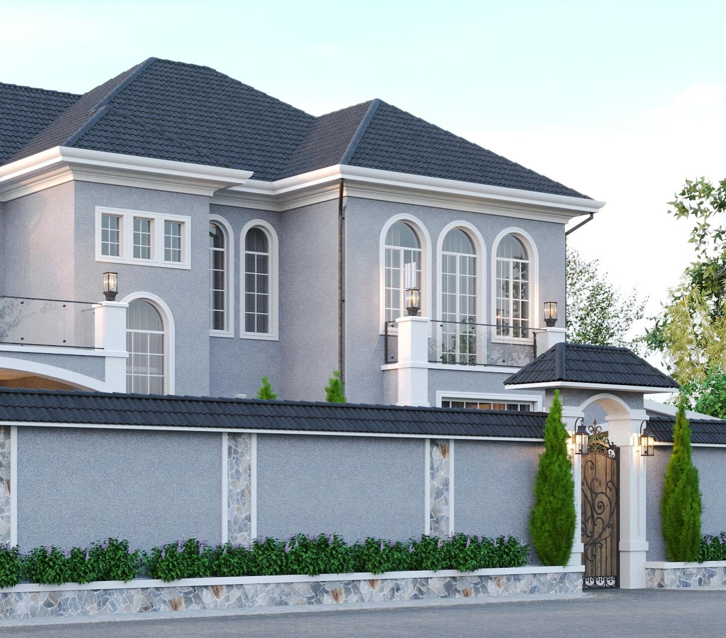 Gəncə Villa — müasir eksteryer layihəsi, 2025