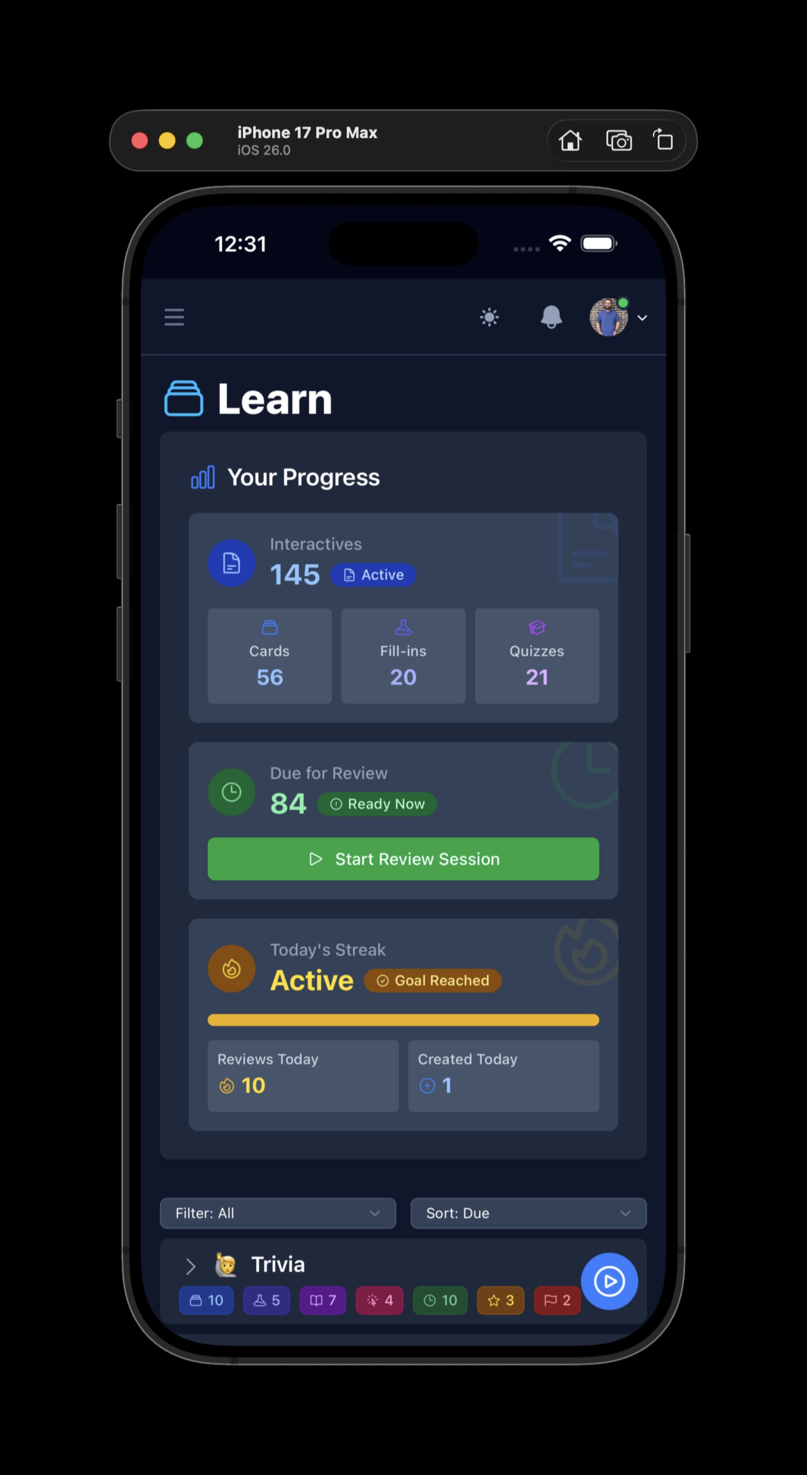 Working iOS application!