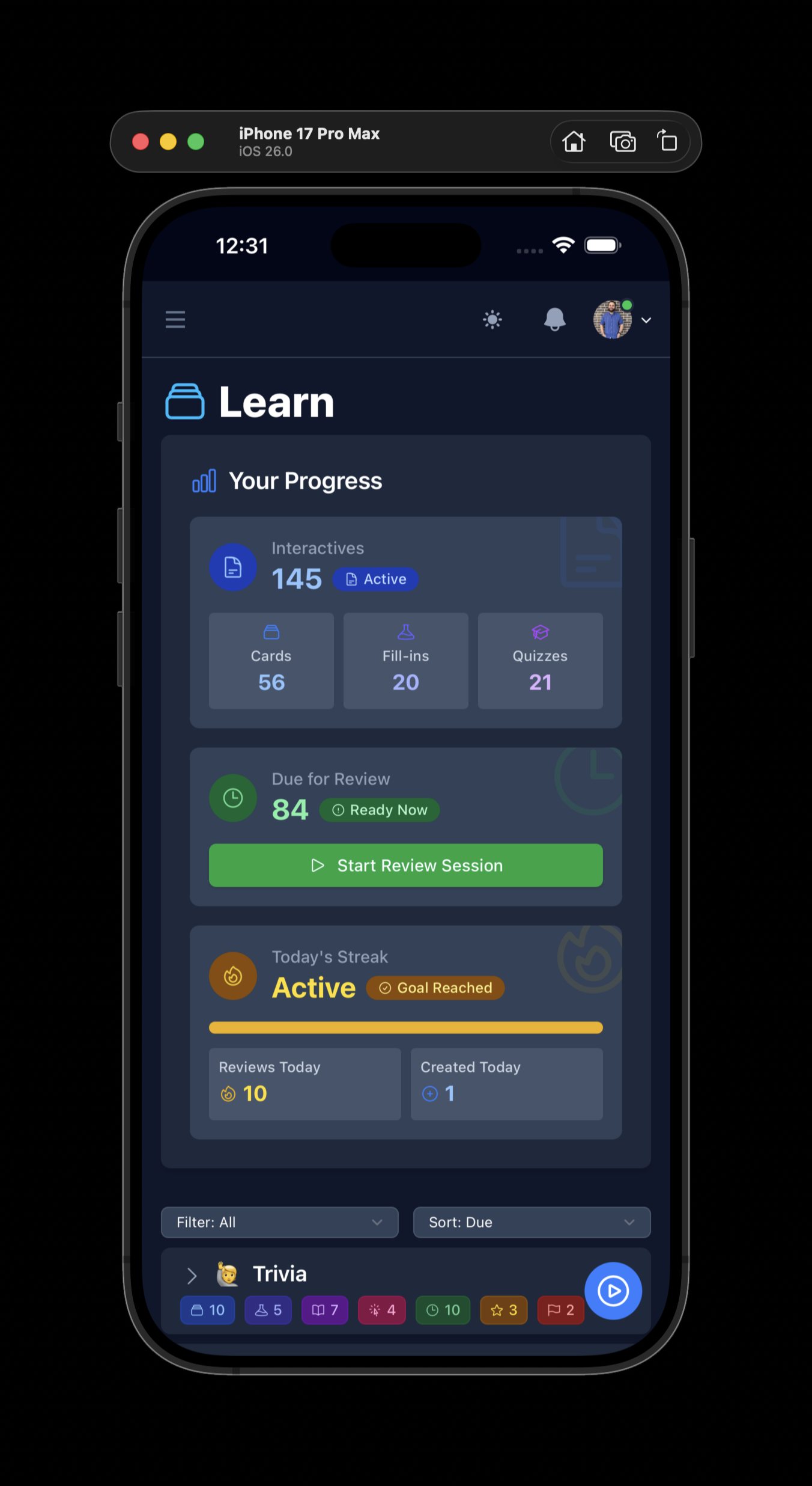 Working iOS application!