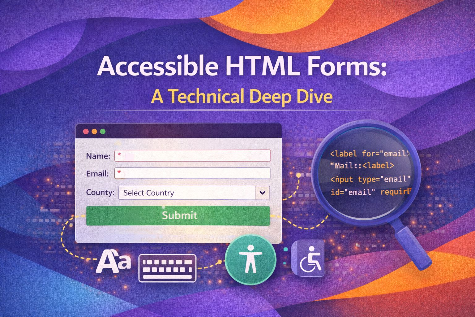 Accessible HTML Forms: A Technical Deep Dive