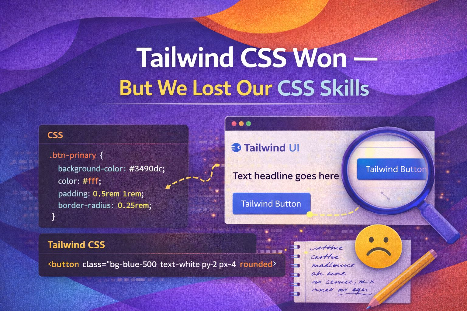 Tailwind CSS Won — But We Lost Our CSS Skills