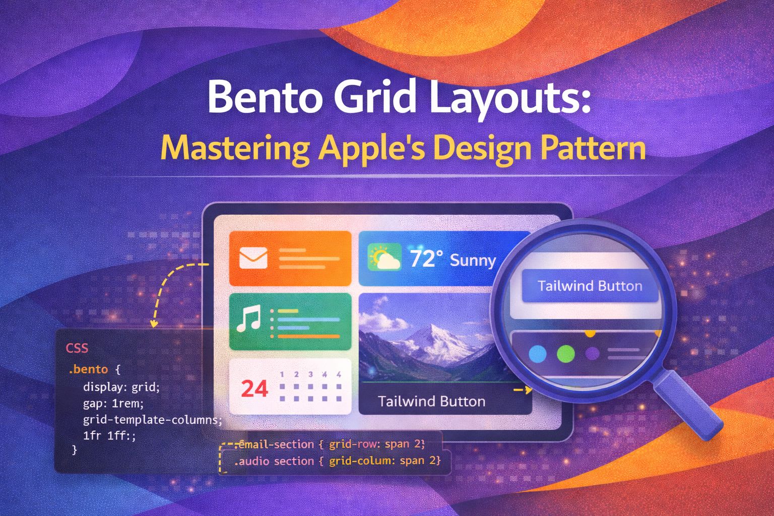 Bento Grid Layouts: Mastering Apple's Design Pattern