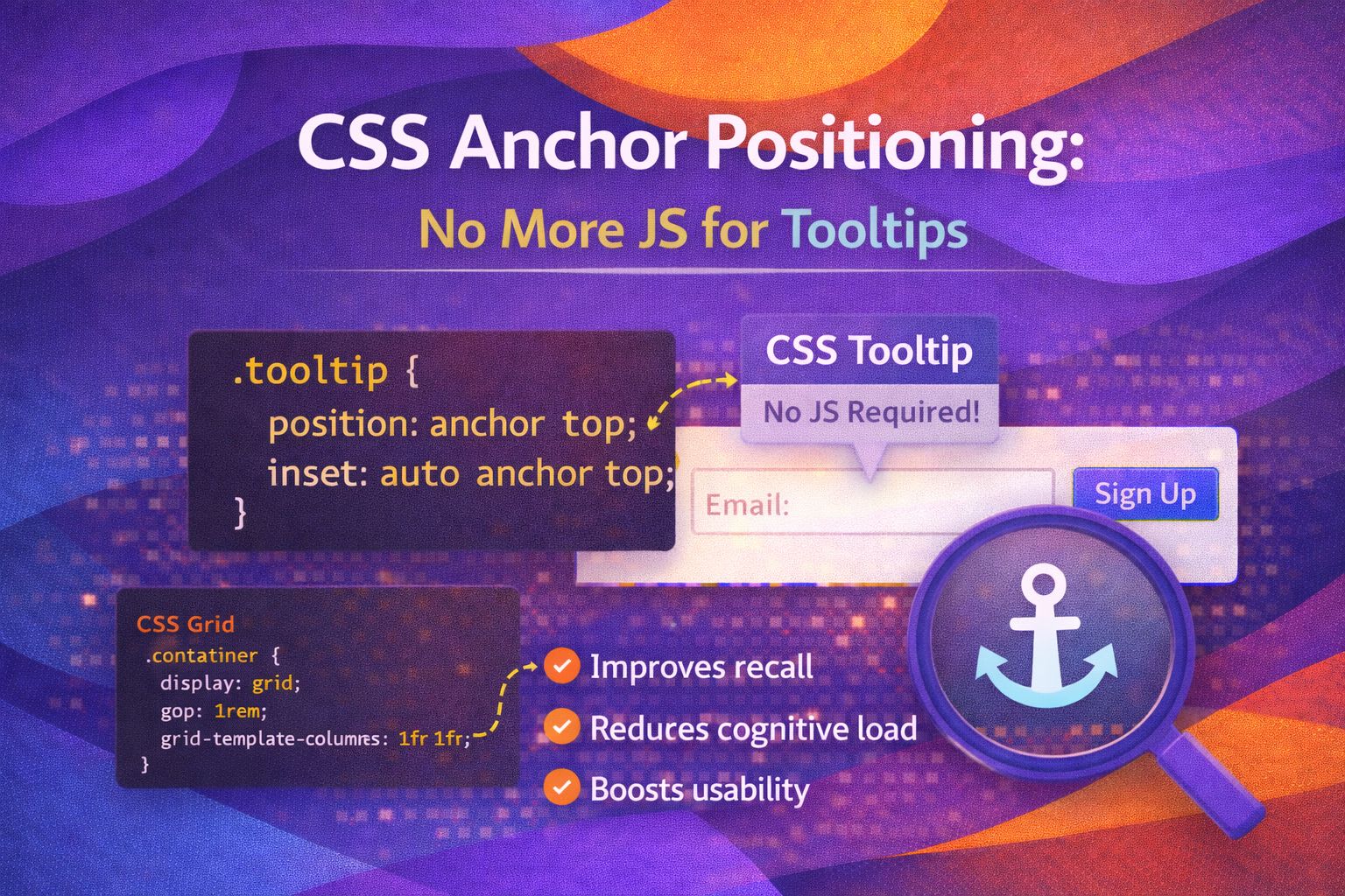 CSS Anchor Positioning: No More JS for Tooltips