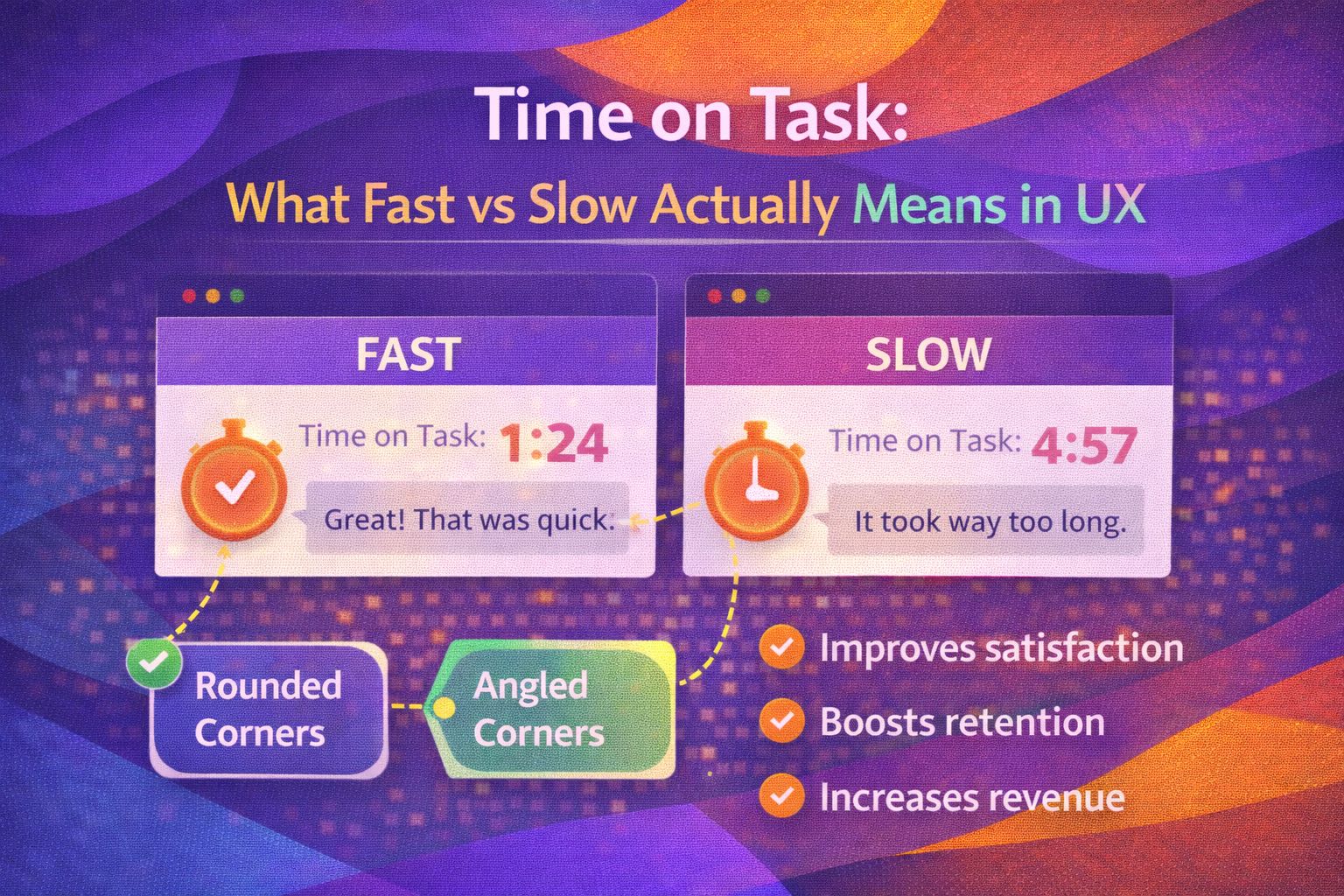 Time on Task: What Fast vs Slow Actually Means in UX