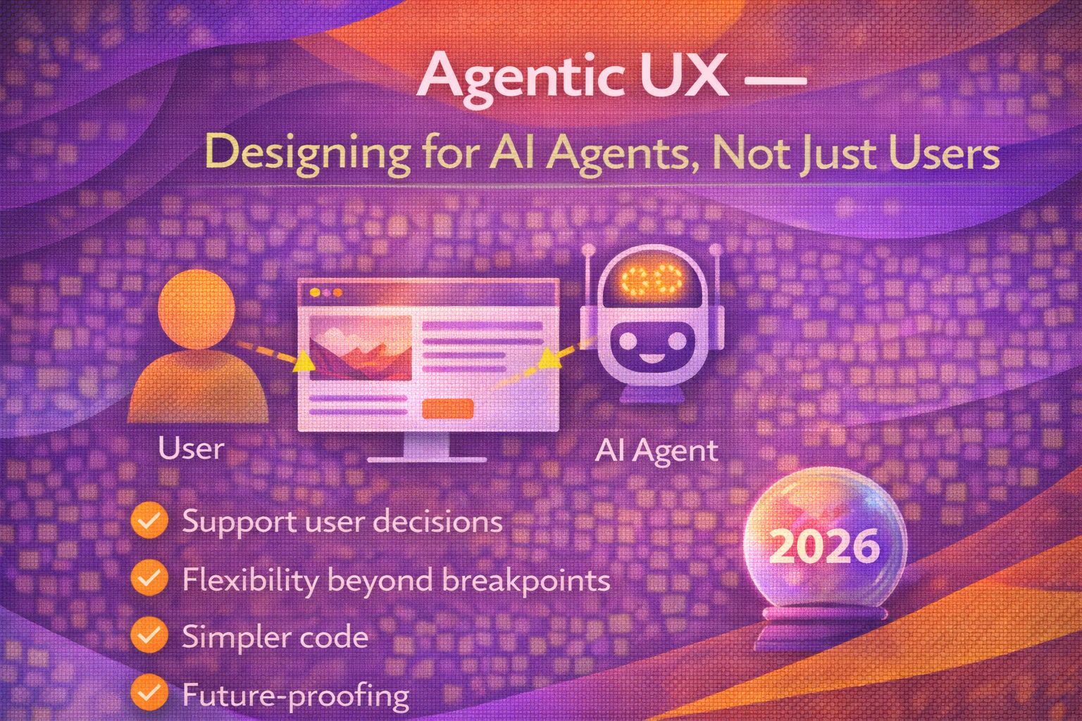 Agentic UX: Designing for AI Agents, Not Just Users