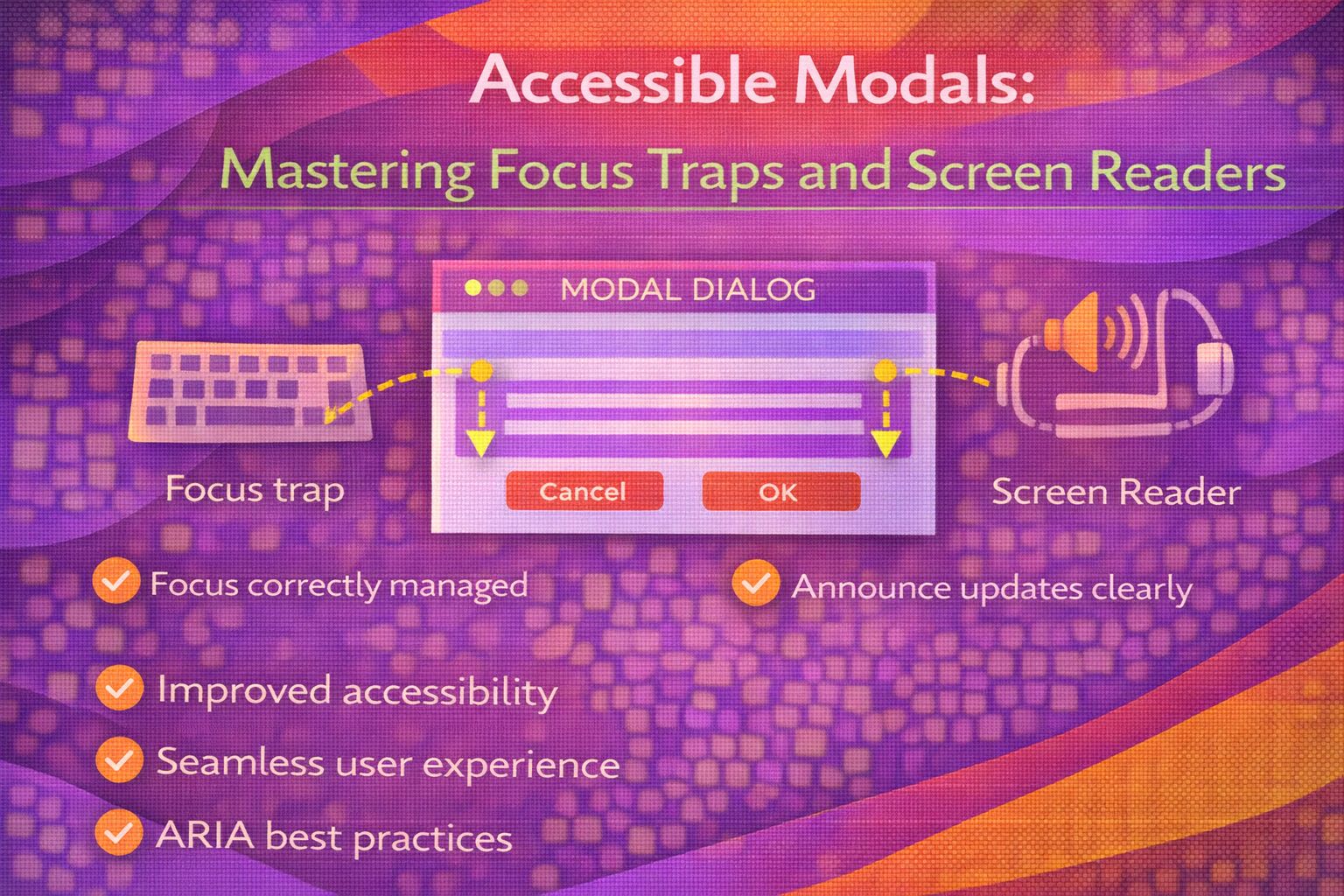 Accessible Modals: Mastering Focus Traps and Screen Readers