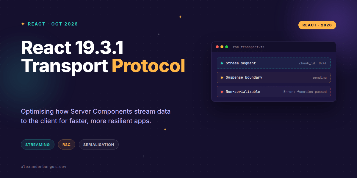 React 19.3.1 Transport Protocol: The Future of Streaming