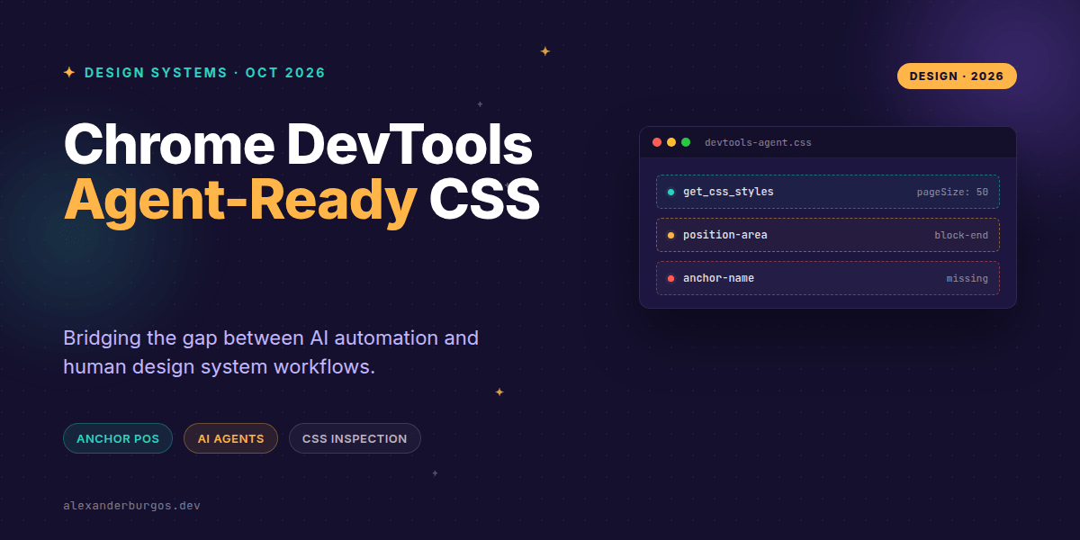 Chrome DevTools Agent-Ready CSS: The Future of Debugging