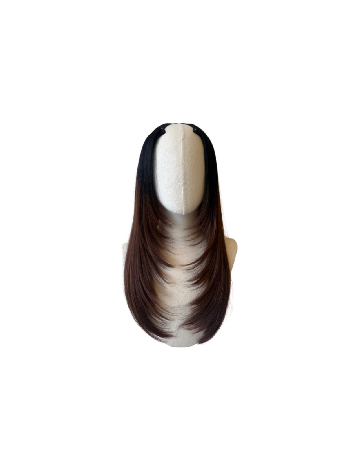 CAMILLE two toned half wig