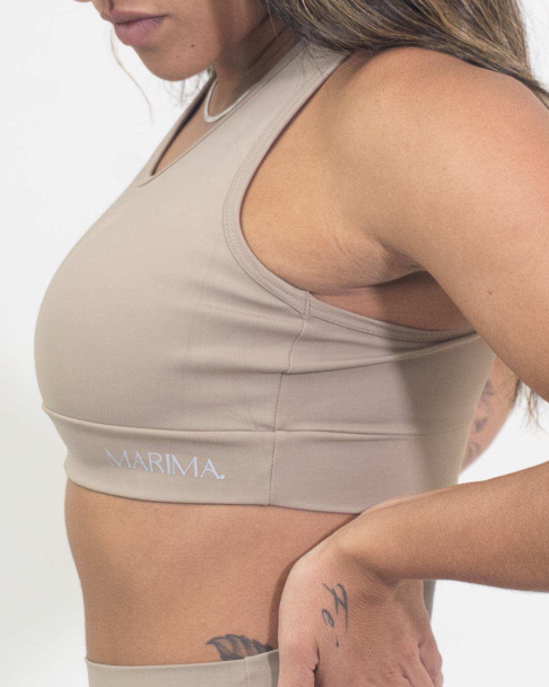 Top Fitness Nadador Bege