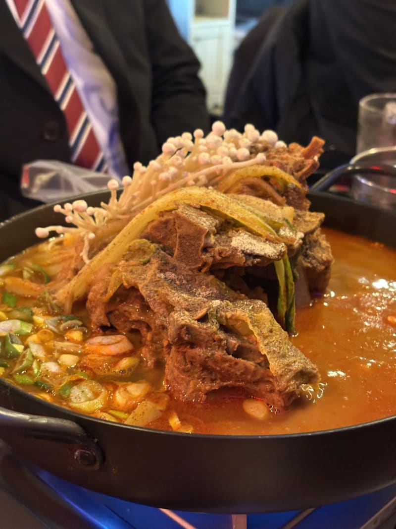 한국요리 오이소