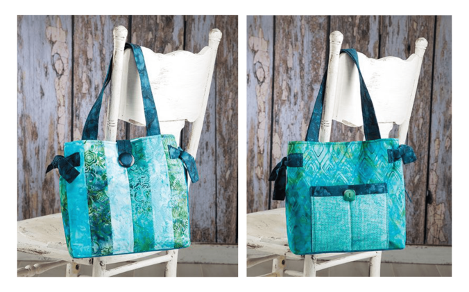 Leather DIY Handbag Kits | Easy Bag Making Projects Turquoise