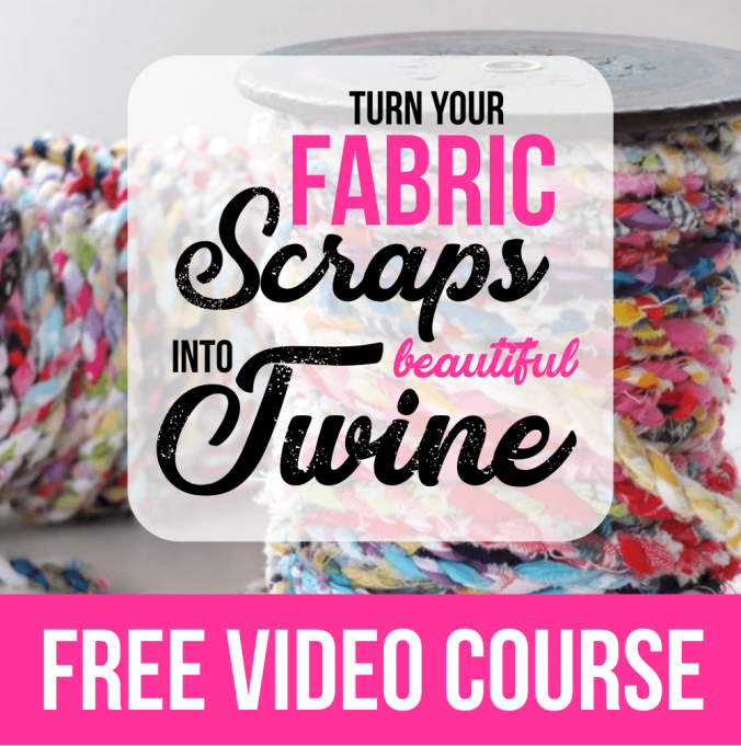 How to Weave Fabric Strips by Hand