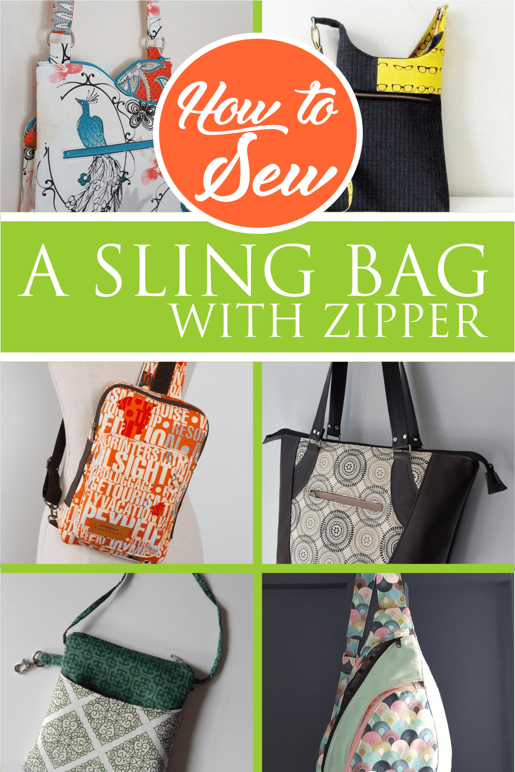 How to Sew a Reversable Sling Bag