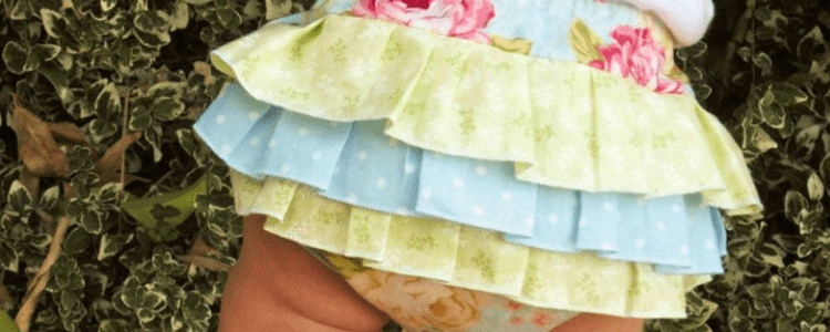 Hvordan Lage Baby Bloomers Med Volanger