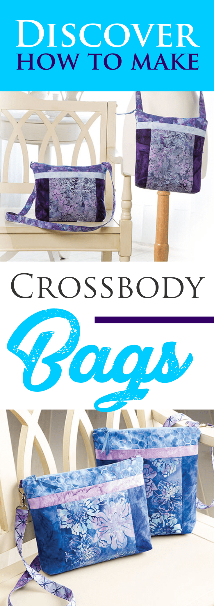 Easy DIY Boho Sling Bag/Crossbody Bag/Hippie Bag/Shoulder Bag