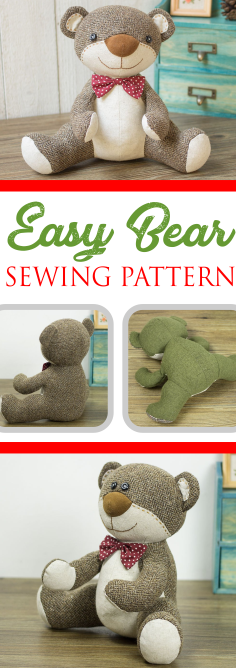 easy sew teddy bear