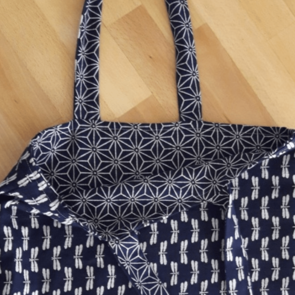 How to make an easy reversible tote bag - The Crafty Gentleman