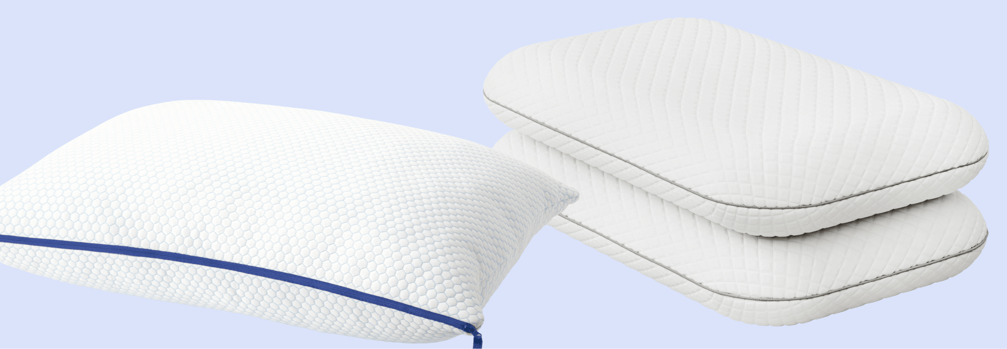 Nectar's Tri-Comfort Pillow and Serenity Sleep Pillows