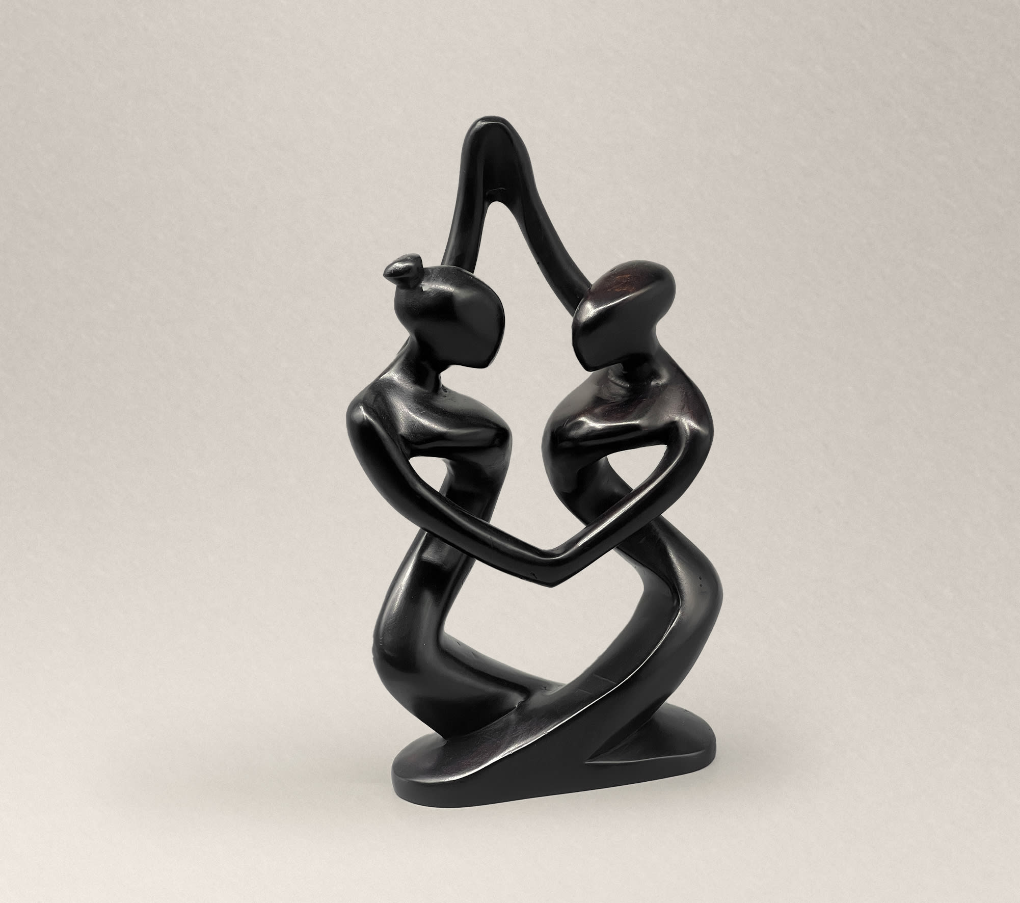 Dance of Unity Shadow Wooden Sculpture